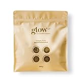 Glow25® Collagen Pulver [500g] - Weidehaltung - Bioaktives Kollagen Hydrolysat - Peptide Typ 1, 2 und 3 - Geschmacksneutral - Perfekte Löslichkeit - Frei von Hormonen und Antibiotika