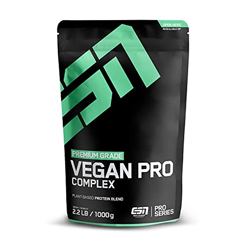 ESN Vegan Pro Complex, Smooth Chocolate, 1000g Beutel, veganes Proteinpulver