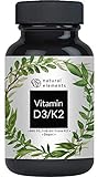 Vitamin D3 + K2 Depot - 180 Tabletten - Premium:...