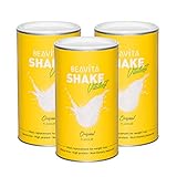 BEAVITA Vitalkost Diät-Shake Vanille Original (3x500g) - Diät Shakes zum Abnehmen - Nährstoffreicher Mahlzeitersatz mit Eiweiss Protein Pulver - Gewicht reduzieren mit eiweißreichen Abnehm Shakes