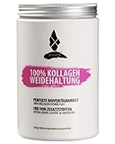 PRIMALIFE® Protein-Pulver - 100% Kollagen Aus Weidehaltung - Empfohlene Tagesdosis 1 EL - Reines Kollagen Hydrolysat Typ mit 1,2, 3 - Ohne Zusätze & In Deutschland hergestellt (500g)