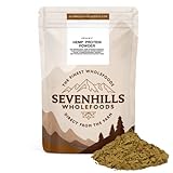 Sevenhills Wholefoods Hanfprotein Pulver Bio, Rohes, EU Anbau, Veganes, Natürliche 1kg