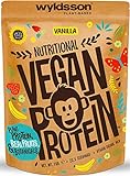 Vegan Protein Vanille | Keine Sucralose | Veganes Proteinpulver aus 4-Komponenten Pflanzliches Eiweißpulver - Laktosefrei, Glutenfrei - Ohne künstliche Süßstoffe & Aromen (1 kg)