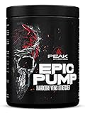 PEAK Epic Pump Energy 500g Pre Workout Booster