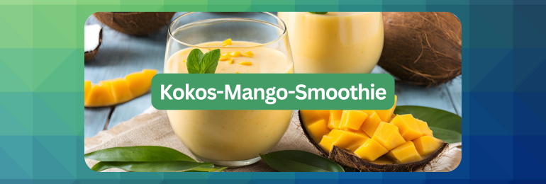 Kokos-Mango-Smoothie