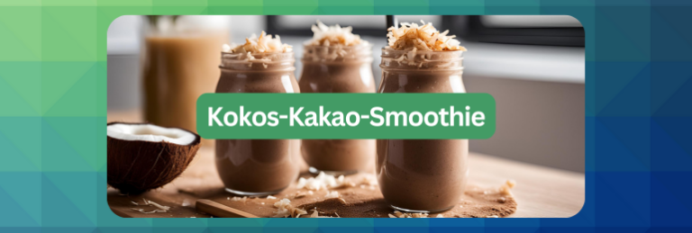 Kokos-Kakao-Smoothie