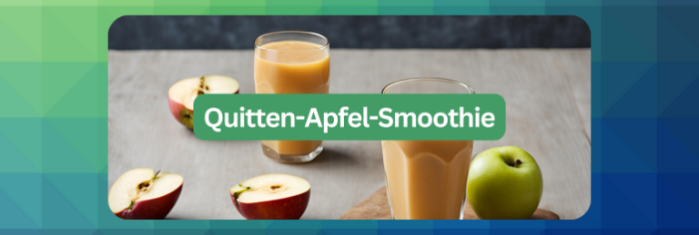 Quitten-Apfel-Smoothie