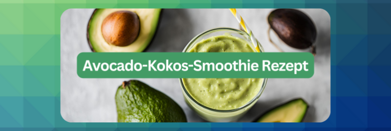 Avocado-Kokos-Smoothie Rezept