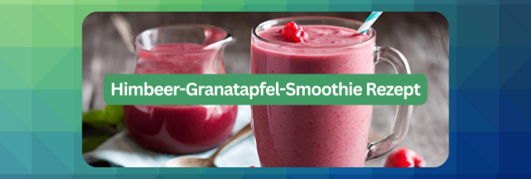 Himbeer-Granatapfel-Smoothie Rezept