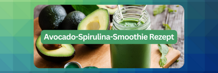 Avocado-Spirulina-Smoothie Rezept