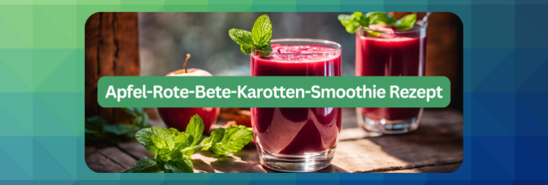 Apfel-Rote-Bete-Karotten-Smoothie Rezept